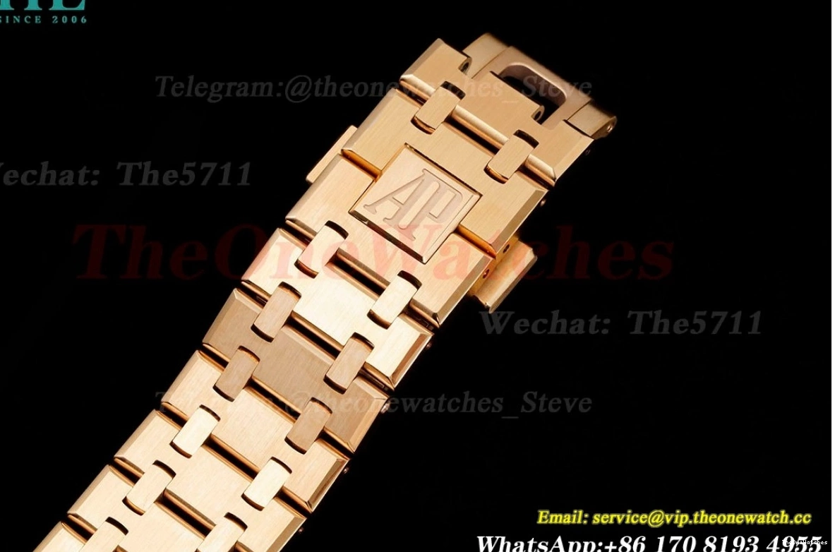 RG 15500 A4302 Mod ZF Oak Dial 41mm Black Royal RG V2 0304